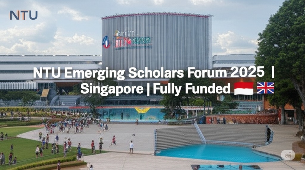  NTU Emerging Scholars Forum 2025 | Singapore | Fully Funded ≡ƒç╕≡ƒç¼