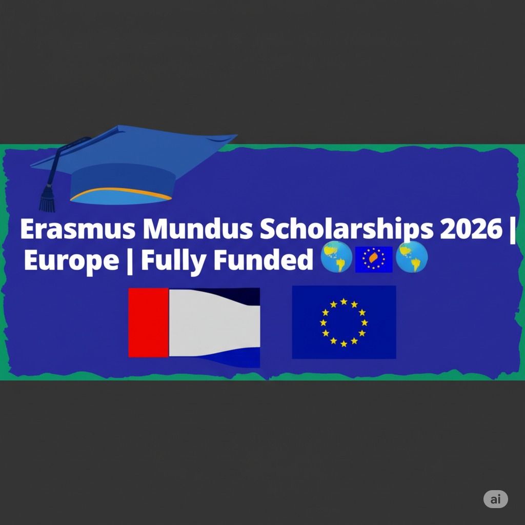≡ƒÄô Erasmus Mundus Scholarships 2026 | Europe | Fully Funded ≡ƒîì≡ƒç¬≡ƒç║