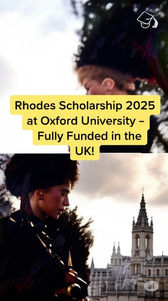 Rhodes Scholarship 2025 at Oxford University ΓÇô Fully Funded in the UK! ≡ƒÄô