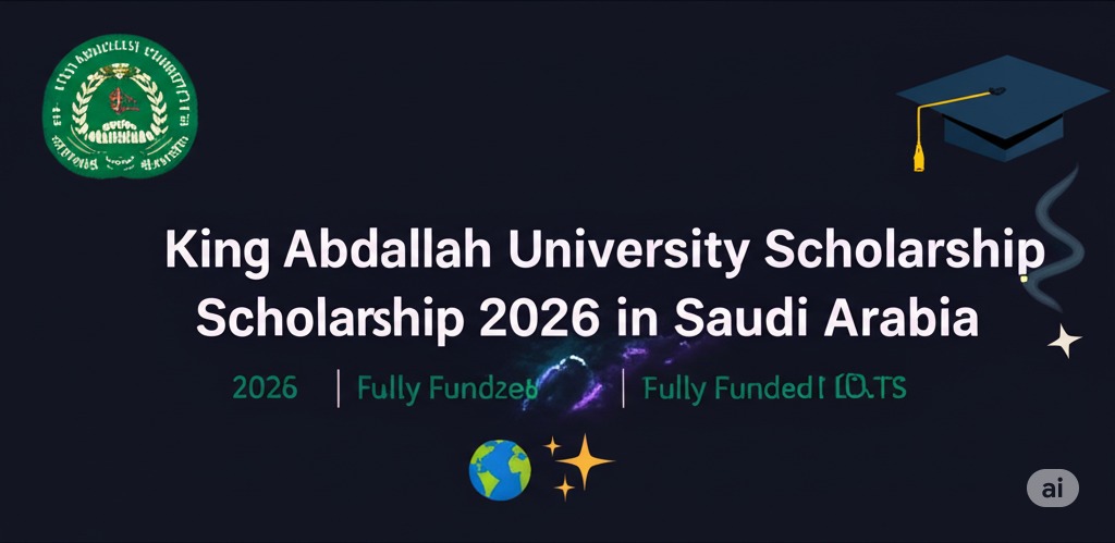 🎓 King Abdullah University Scholarship 2026 in Saudi Arabia | Fully Funded 🌍✨