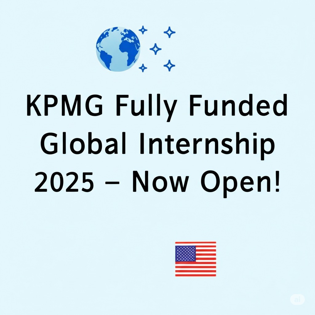 ≡ƒîìΓ£¿ KPMG Fully Funded Global Internship 2025 ΓÇô Now Open! ≡ƒç║≡ƒç╕
