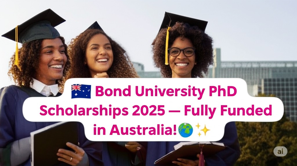 🎓🇦🇺 Bond University PhD Scholarships 2025 – Fully Funded in Australia! 🌏✨