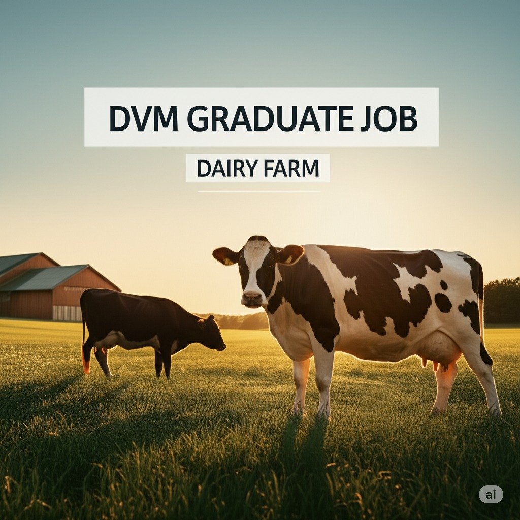 A DVM Graduate Job at Dairy Farm