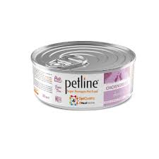 PETLINE KITTENS CHICKEN BREASTS WET FOOD TIN 80G