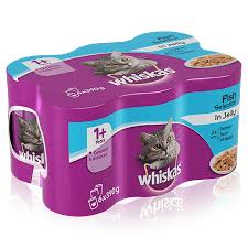 WHISKAS┬« Adult Wet Cat Food Salmon in Jelly Tin