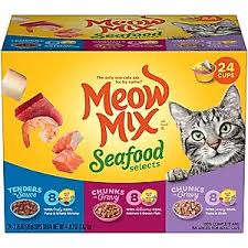 Meow Mix Sea Food Medley