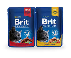 Brit Cat Pouches with Beef Stew & Peas