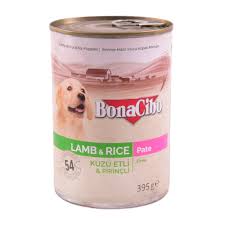 Bonacibo Wet Food for Puppy in Can ΓÇô Lamb n Rice in Pate