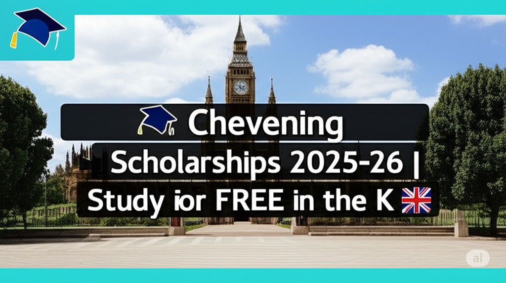 ≡ƒÄô Chevening Scholarships 2025-26 | Study FREE in the UK ≡ƒç¼≡ƒçº