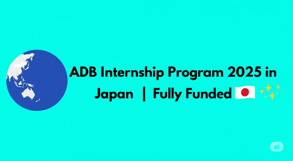≡ƒîì ADB Internship Program 2025 in Japan | Fully Funded ≡ƒç»≡ƒç╡Γ£¿