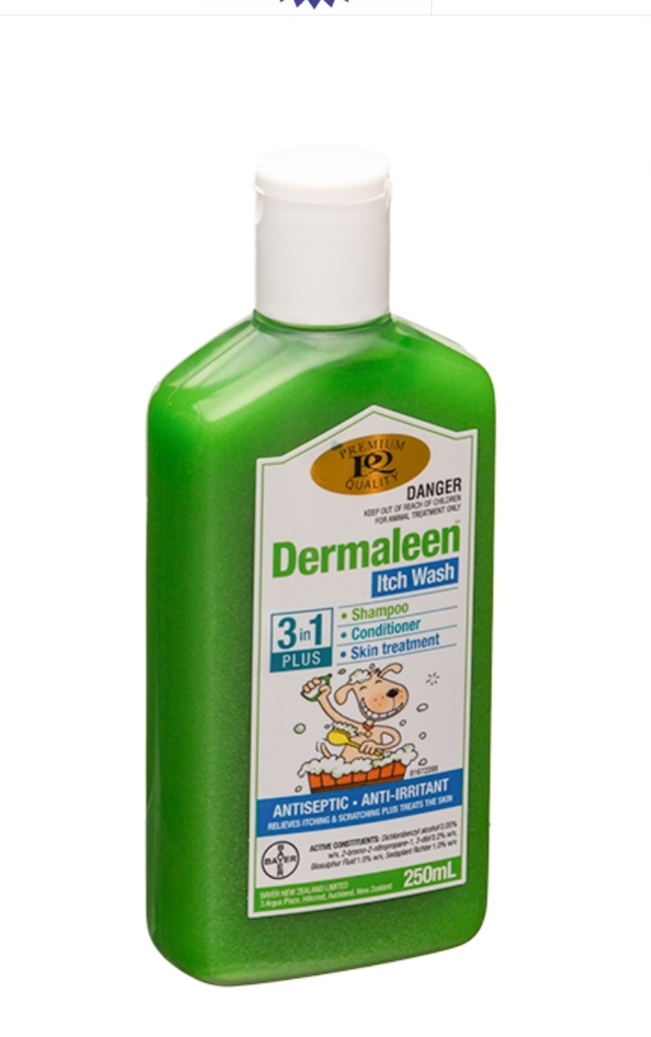 Dermaleen Itch Wash Shampoo 250 ml