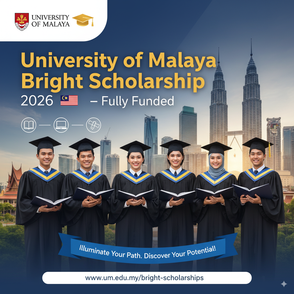University of Malaya Bright Scholarship 2026 in Malaysia – Fully Funded