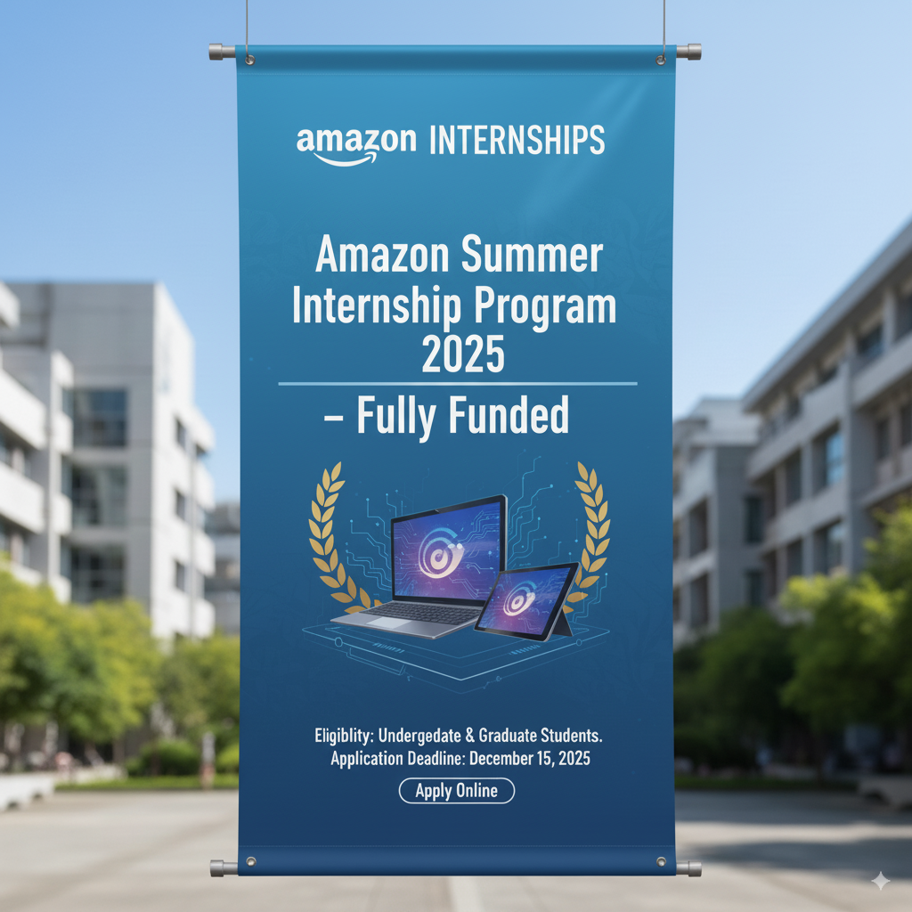 Amazon Summer Internship Program 2025 – Fully Funded