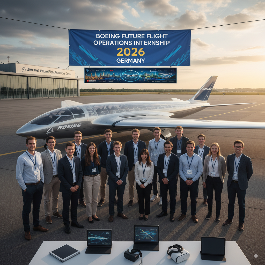 Boeing Future Flight Operations Internship 2026 in Germany