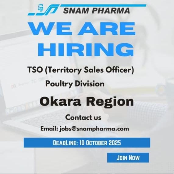 Territory Sales Officer - Poultry Division