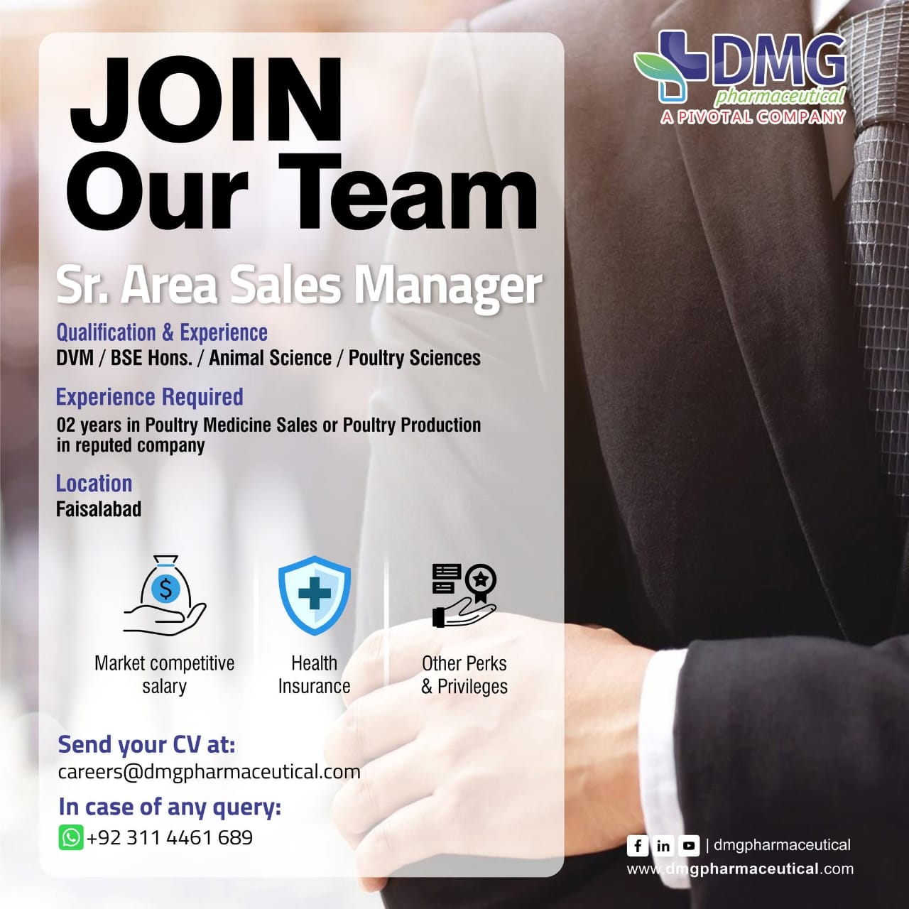 Senior Area Sales Manager