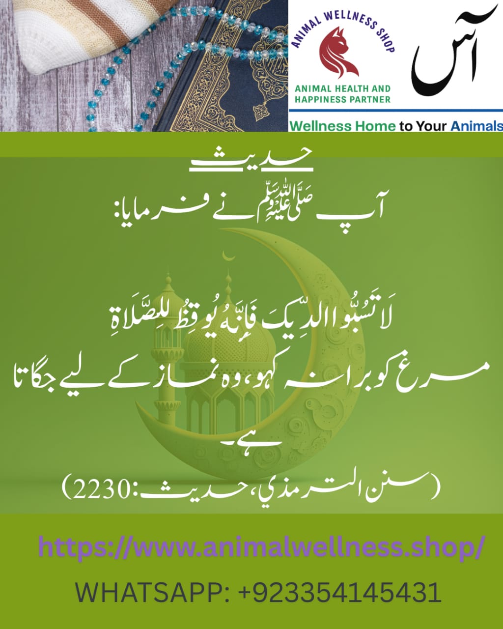 The Hadith on Cursing the Rooster