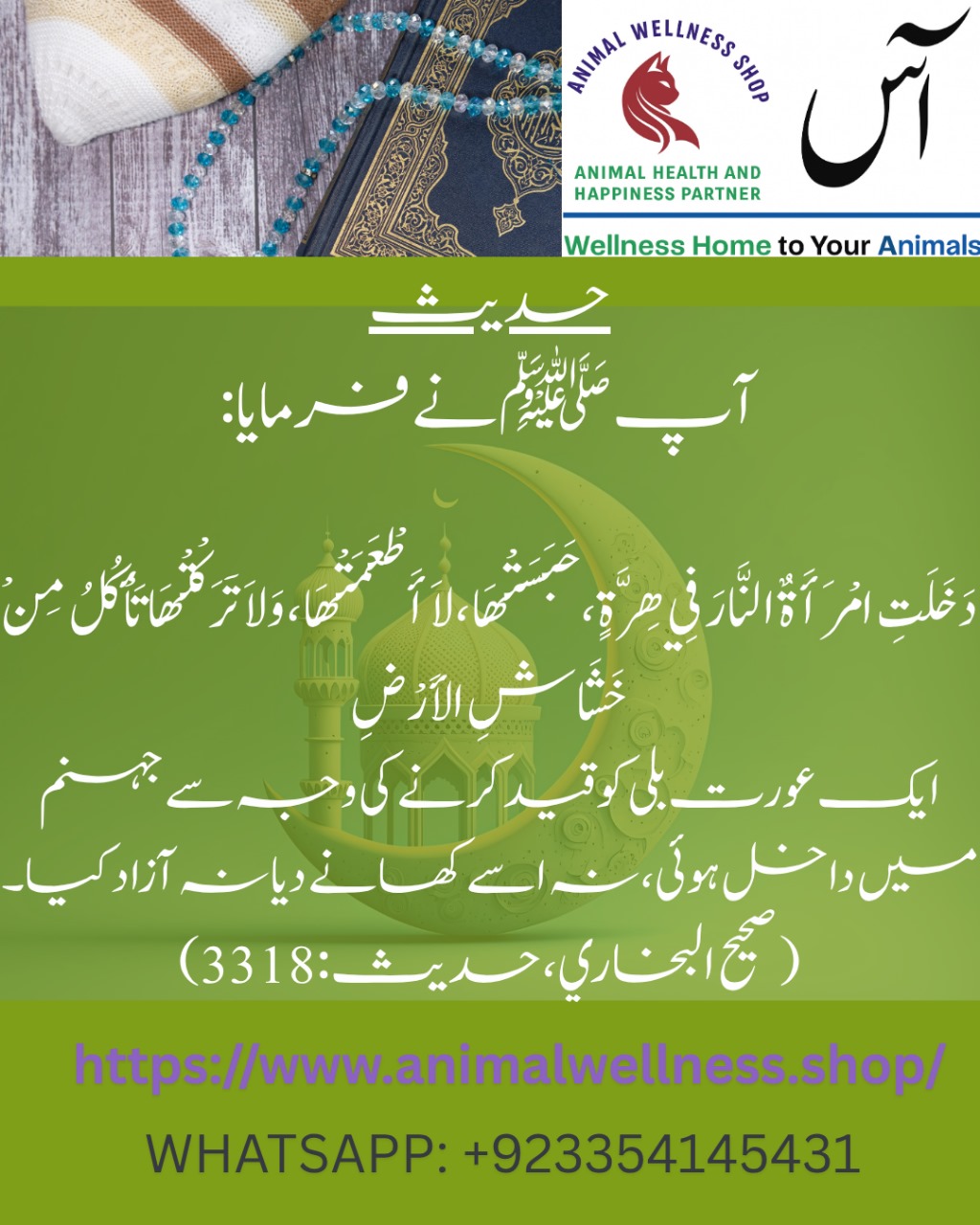 Hadith on Compassion Toward Animals – A Lesson in Mercy and Responsibility