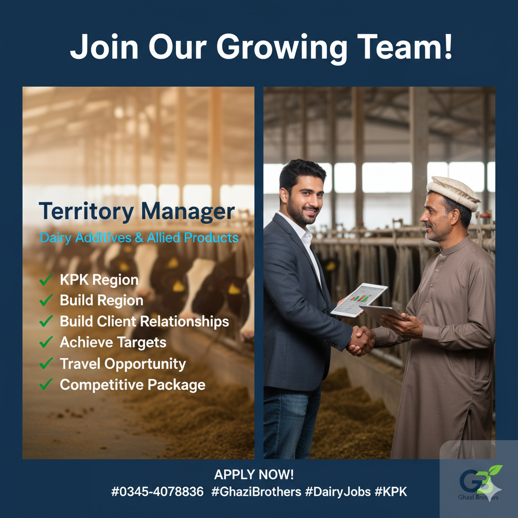 Territory Manager – Dairy Additives & Allied Products (KPK Region)