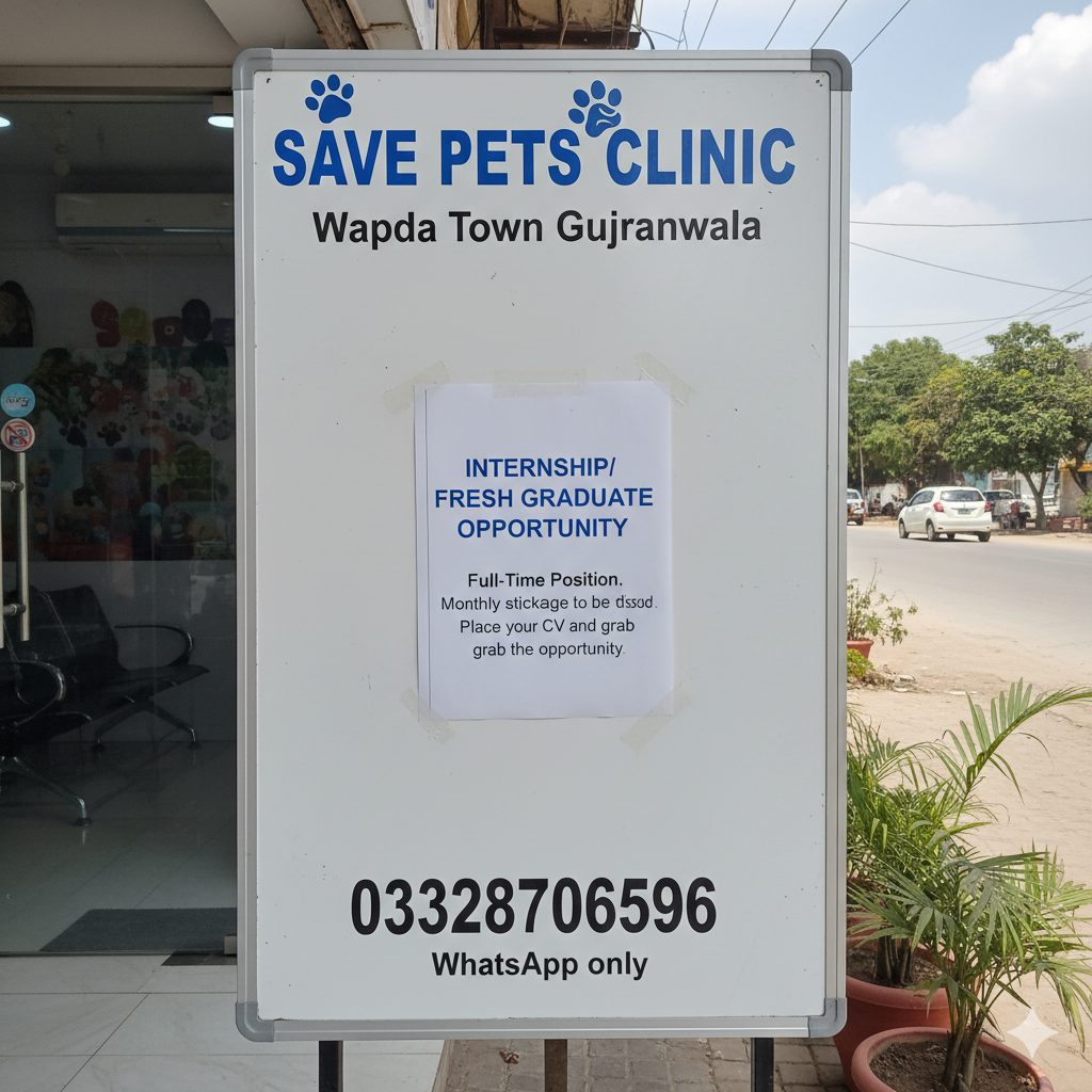 Veterinary Intern / Junior Veterinary Assistant