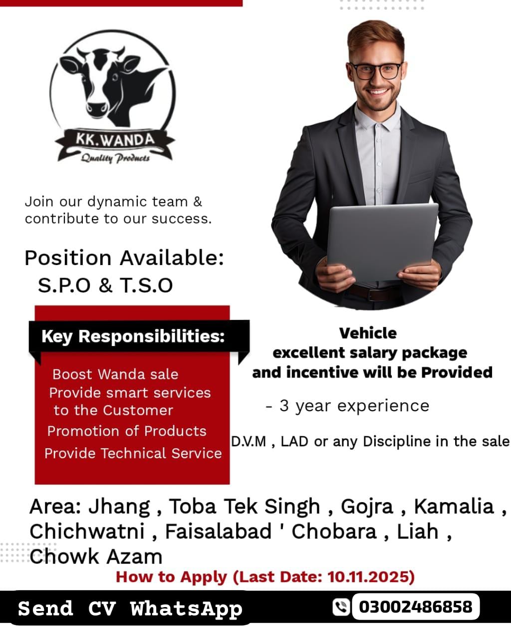 Sales Promotion Officer (S.P.O.) / Territory Sales Officer (T.S.O.)