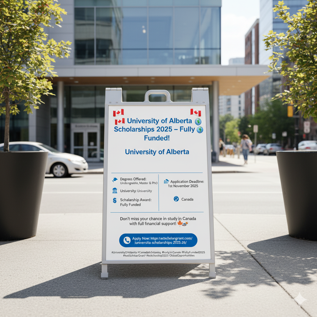 University of Alberta Scholarships 2025 (Fully Funded)