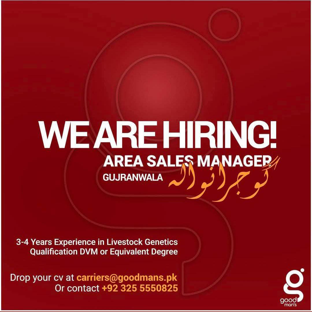 Area Sales Manager – Livestock Genetics (Gujranwala)