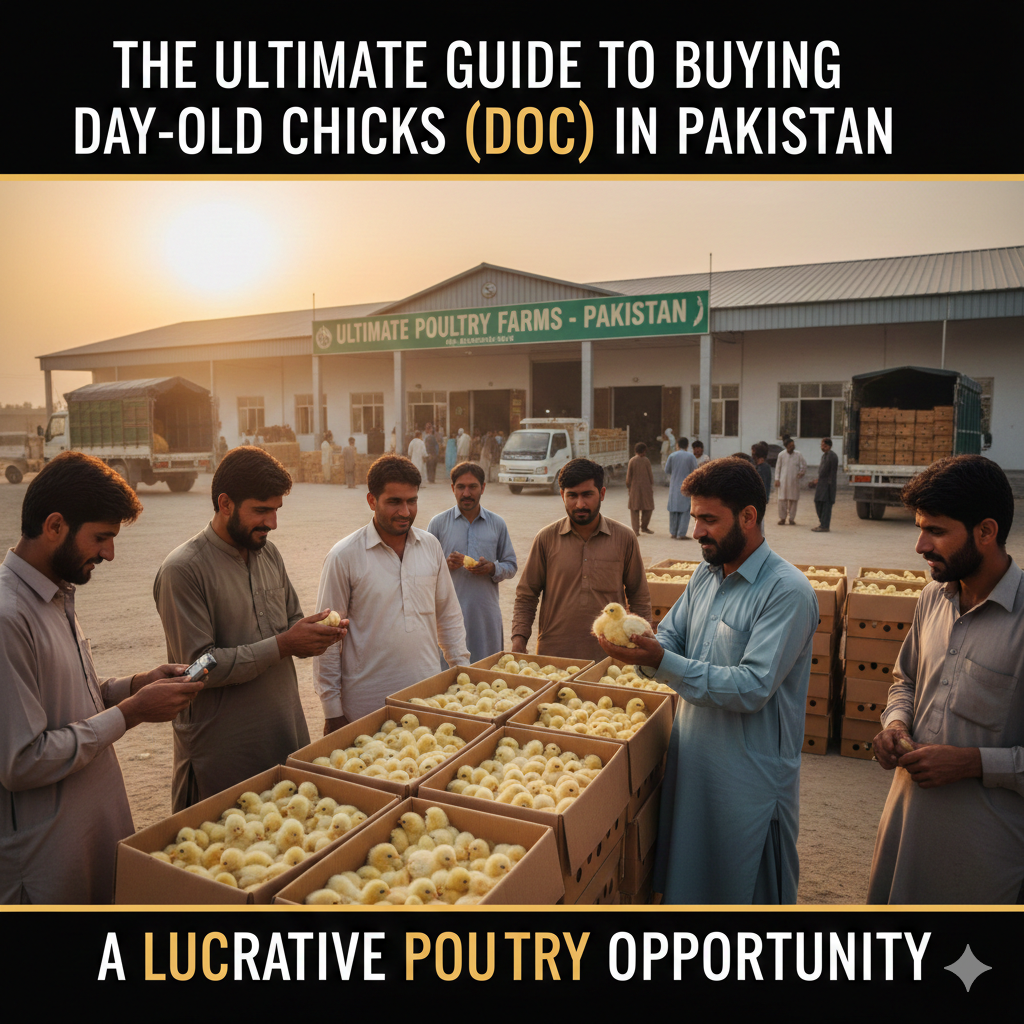 The Ultimate Guide to Buying Day-Old Chicks (DOC) in Pakistan: A Lucrative Poultry Opportunity
