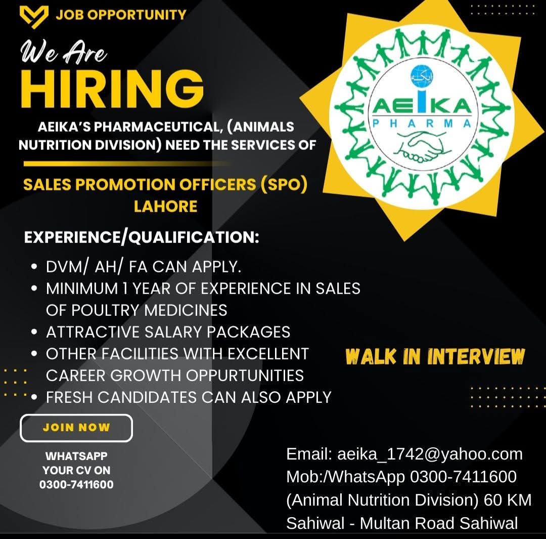 JOB OPPORTUNITY