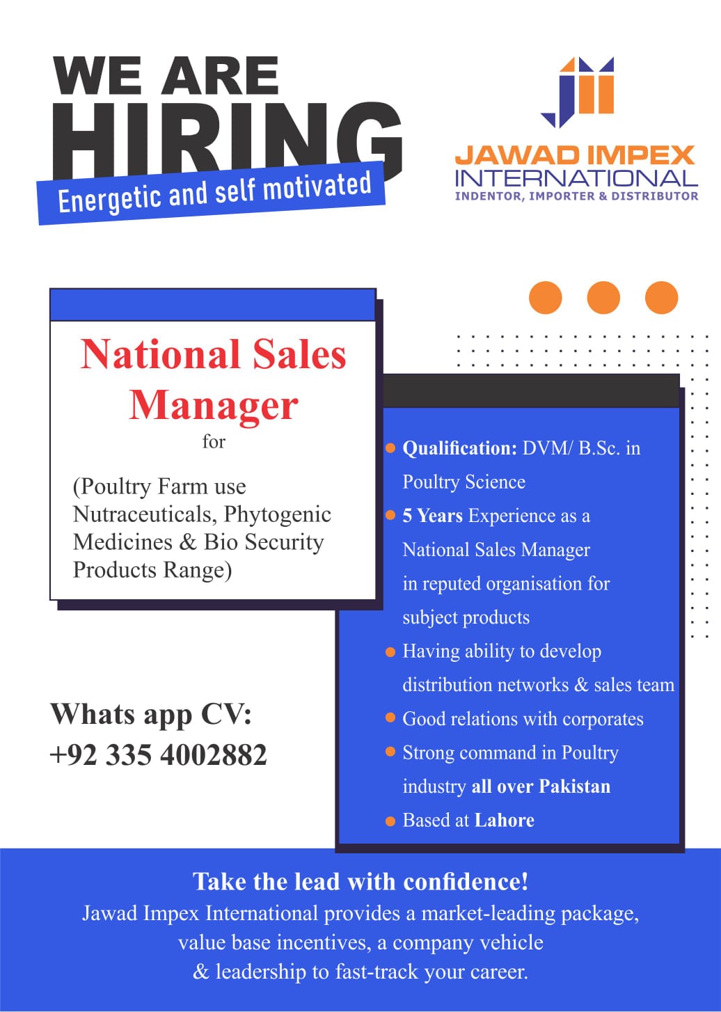 National Sales Manager