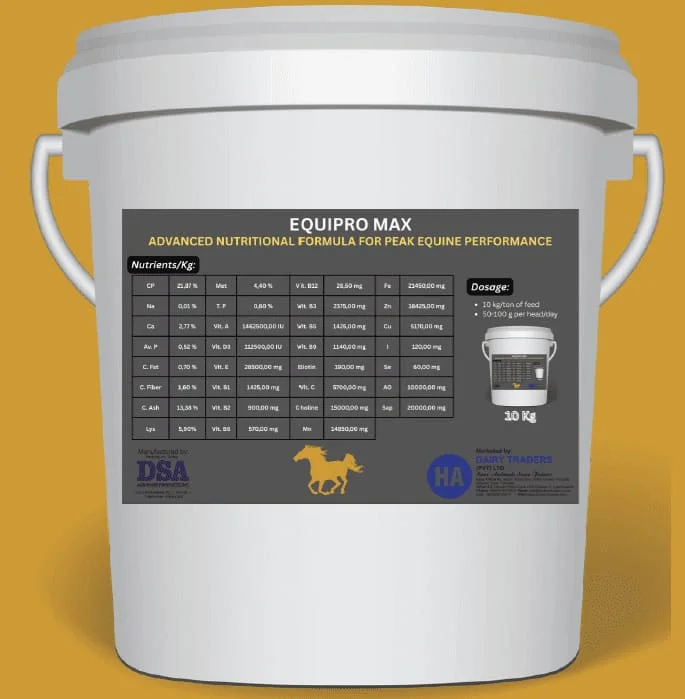 Equipro Max	(Minerals & Vitamins for Equines)