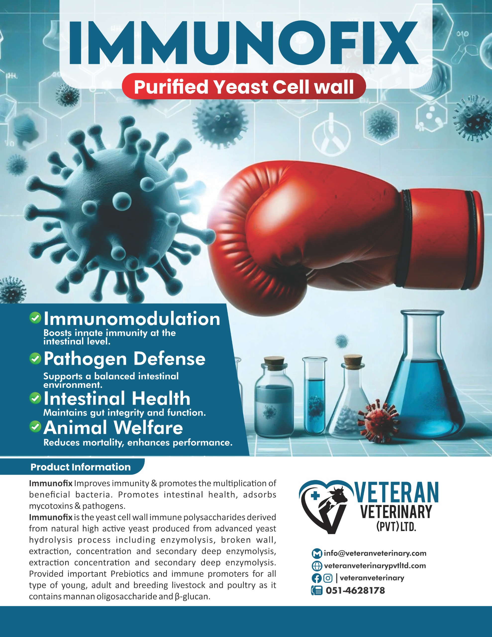 Immunofix 25kg (Immunomodulator Feed Premix)