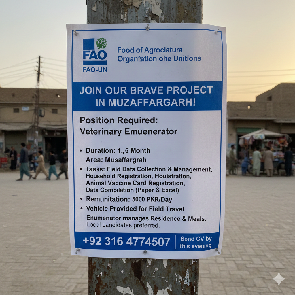 Veterinary Enumerator