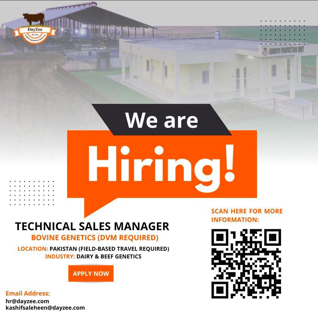 DayZee - Technical Sales Manager (Bovine Genetics)