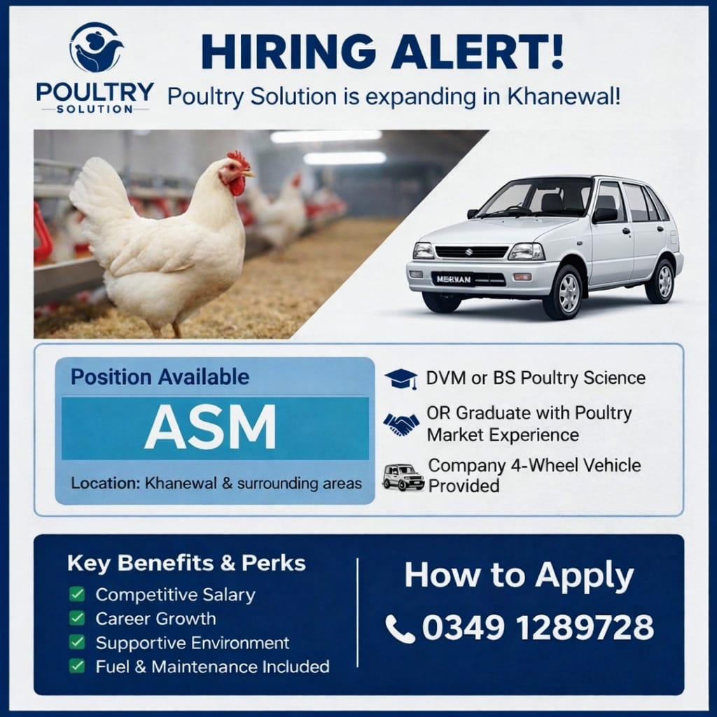 POULTRY Poultry Solution is expanding in Khanewal!