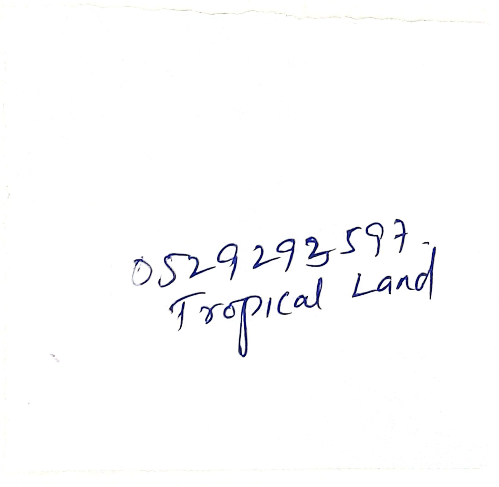 Tropical Land