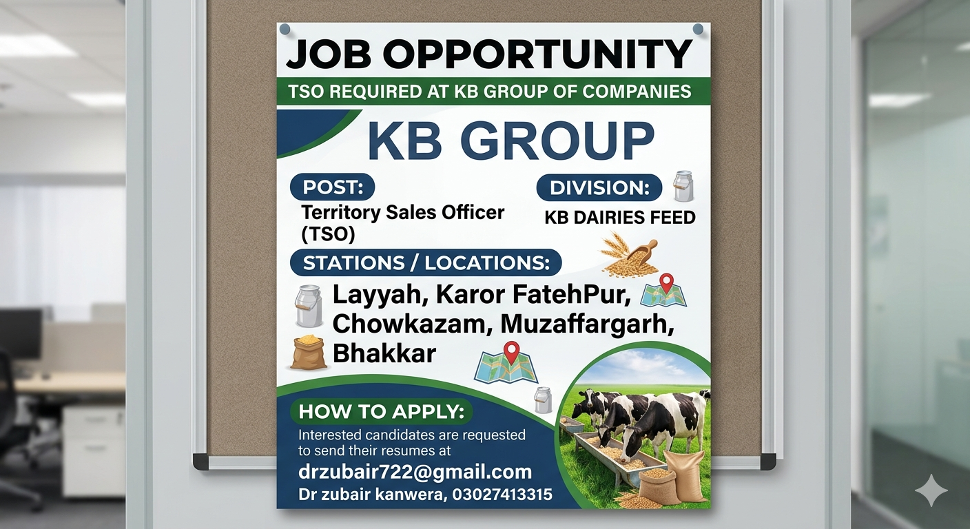 TSO required at KB Group of companies