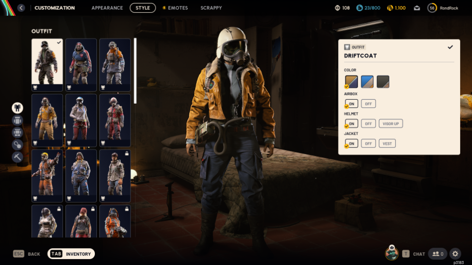 LVL 56  + WORKBENCHES MAX Scrappy Lv5 1100 Tokens 25 Blue Print Expedition Done