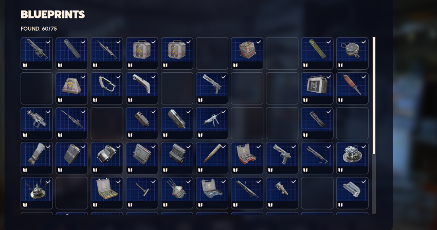 ARC Raiders Level 75 Account | 60 Blueprints