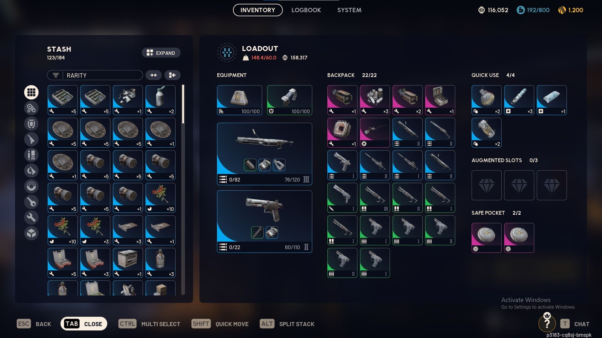 STEAM GAME INCLUDED LVL 19 18 BLUEPRINT +160K COINS 1300 RAIDER TOKENS ALL WORK SHOP OPEN