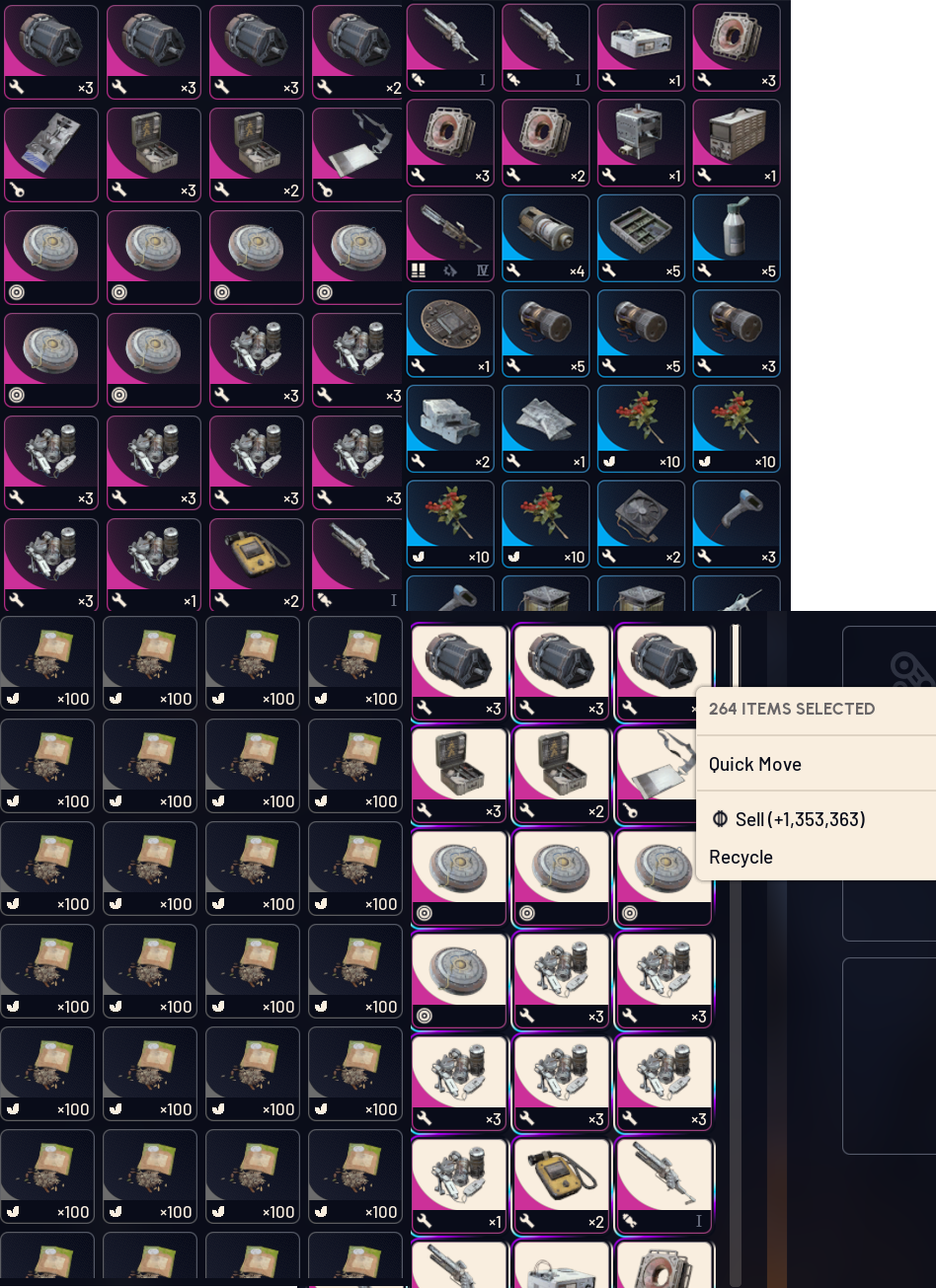 【Steam】35 LVL|18 Blueprints|6k seed|500k+1.3m Coins Total Stash|700 Tokens||Full Access