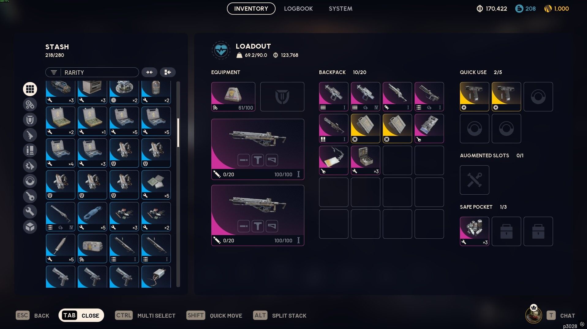 75 lvl  All workbenches are 3 lvl.  Expedition completed  Rooster 5 lvl