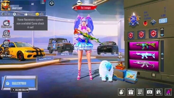 110Mythics 2x Sports Cars Stygian Xsuit 2🌟 30x Total Guns New M4 Roaring Lvl 5 Scarl Glacier Lvl 5 9x Other Guns Kill Msg Op Mythics & Inventory