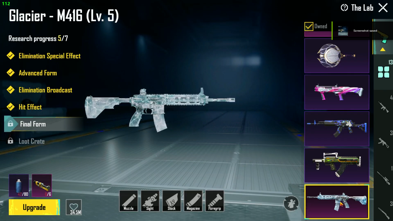 [M4 GLACIER LVL 5 + GROZA LVL 4 ] [23x MYTHIC FASHION][13x GUNLAB][OLD ACCOUNT]