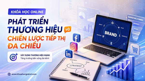 Khóa Học Phát Triển Thương Hiệu Và Chiến Lược Tiếp Thị Đa Chiều