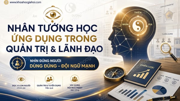 Khóa Học Nhân Tướng Học Ứng Dụng Trong Quản Trị Và Lãnh Đạo