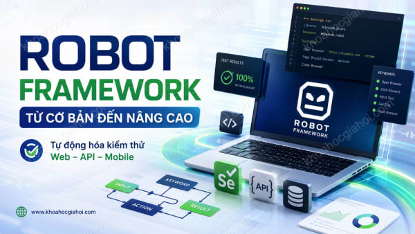 Khóa Học Robot Framework Từ Cơ Bản Đến Nâng Cao (tiếng Việt)