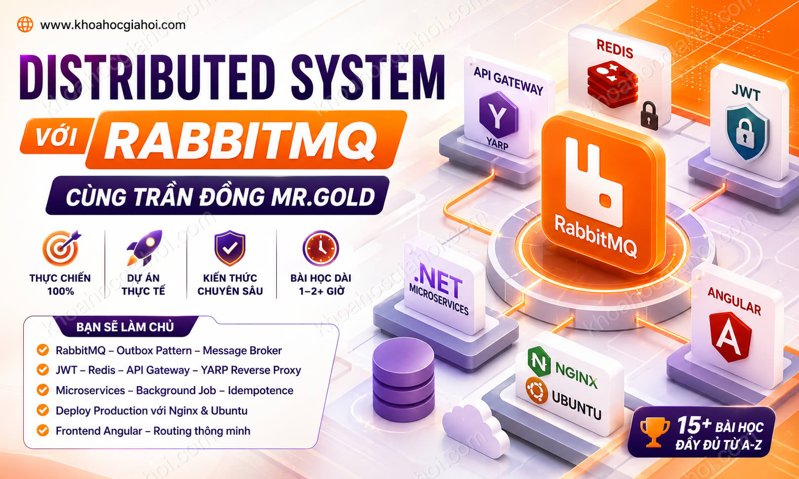 Khóa Học Distributed System Với Rabbitmq Cùng Trần Đồng Mr.Gold