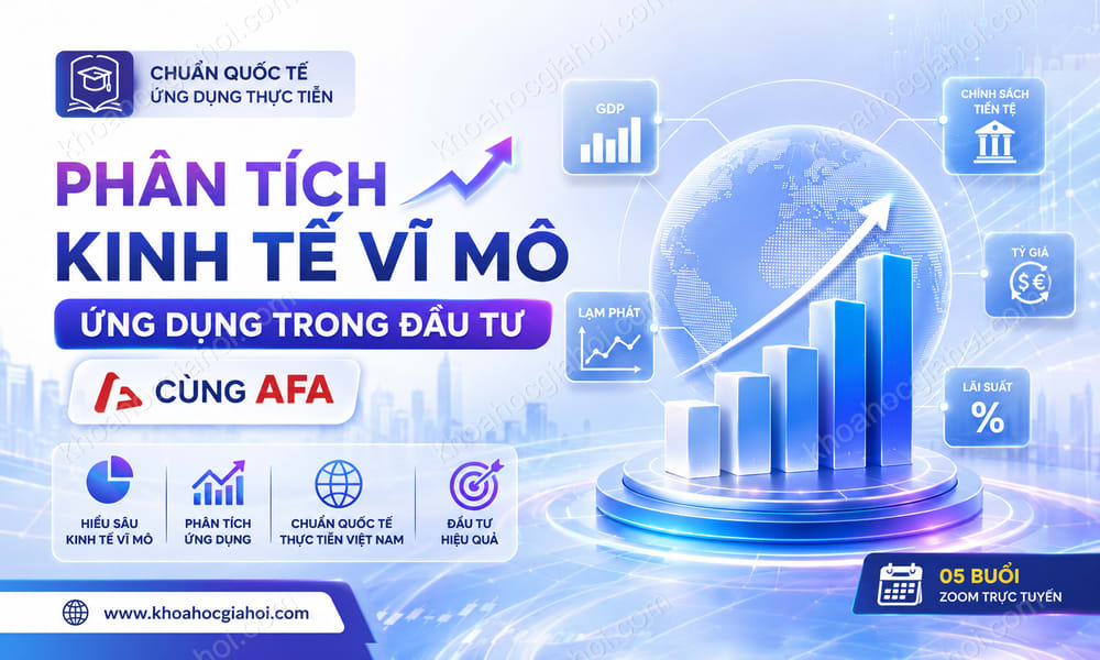 Khóa Học Phân Tích Kinh Tế Vĩ Mô Ứng Dụng Trong Đầu Tư (Mai) Cùng Afa