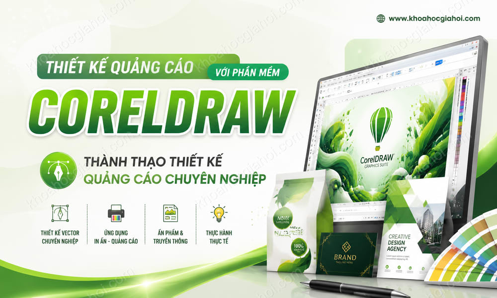 Khóa Học Thiết Kế Quảng Cáo Với Phần Mềm Coreldraw